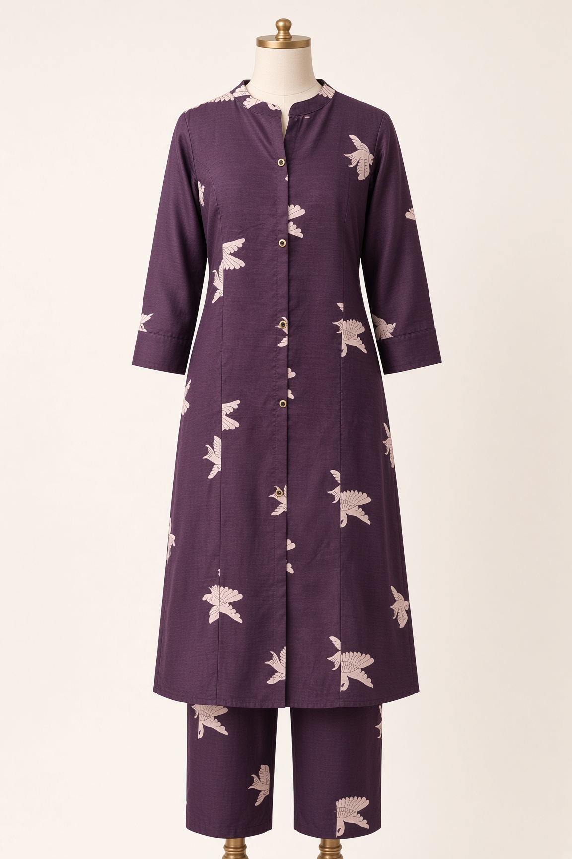 Inaya Wine Bird Coord